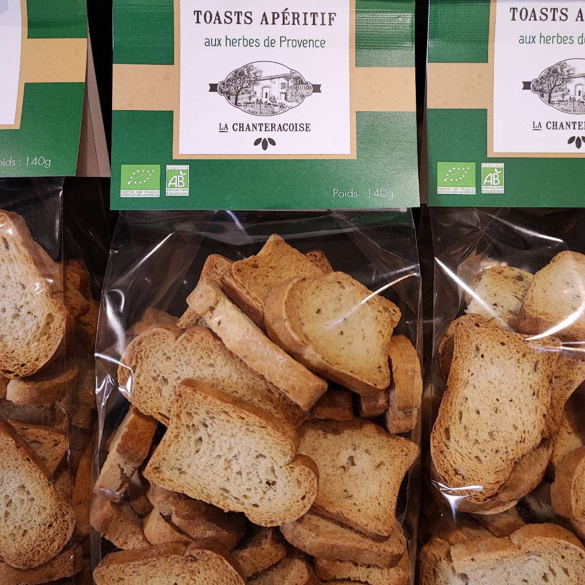 Toasts Apéritif Herbes de Provence BIO