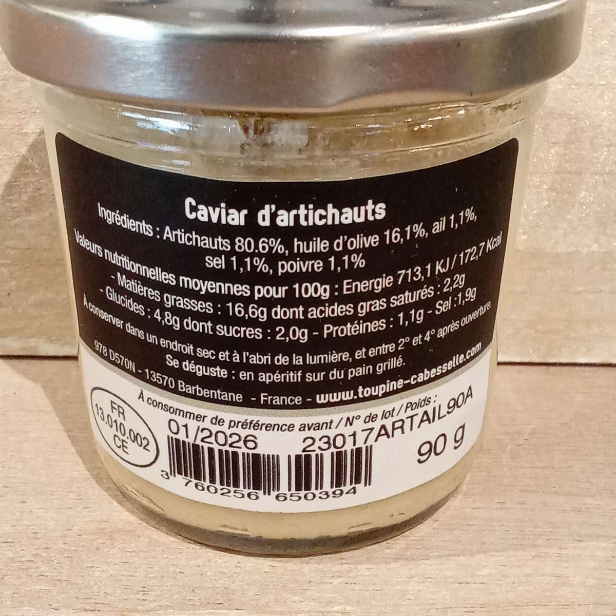 Caviar d'artichauts