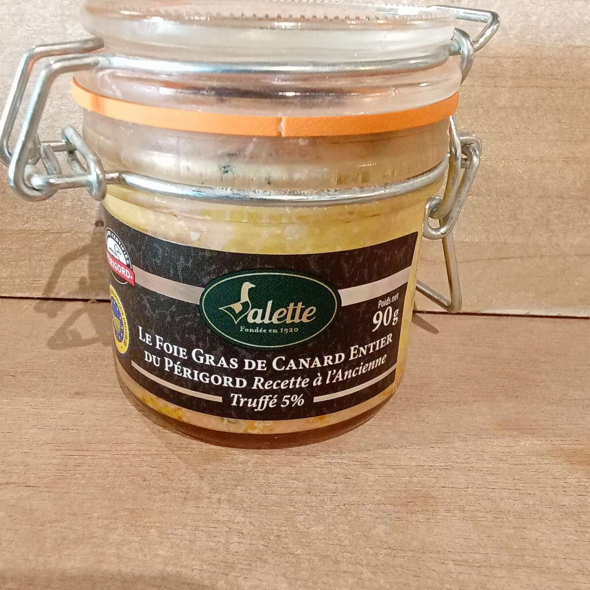 Foie Gras de Canard entier Truffé 5% IGP