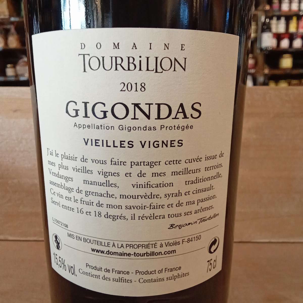 Gigondas Vieilles Vignes 75cl